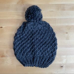 Old Navy Sweater-Knit Pom-Pom Hat